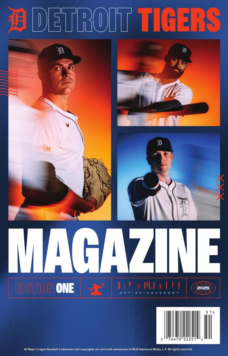 2025 Detroit Tigers Magazine, Edition One | Detroit Tigers